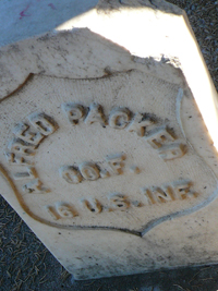 Packer's Grave Marker